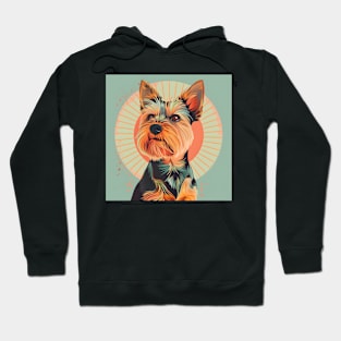 Australian Cattle Dog in 70's Hoodie